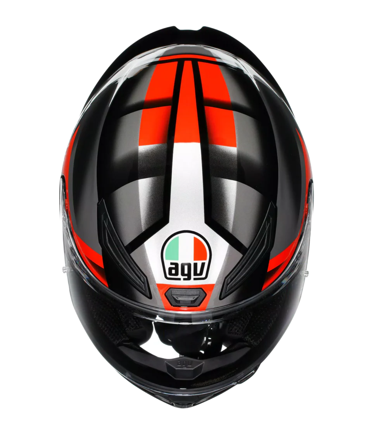 AGV K1 S Fastlap Helmet - Gloss Black Grey Red