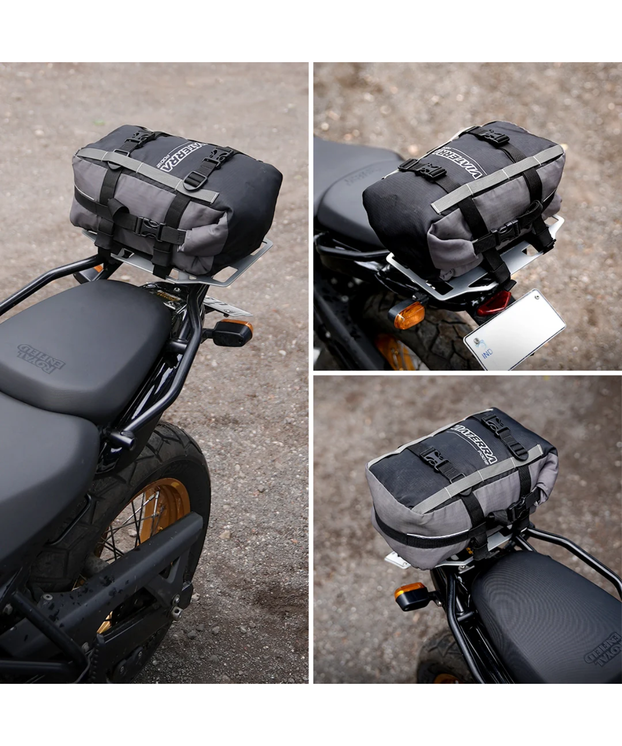 Viaterra RE Himalayan 450 Aluminium Rear Rack - Silver