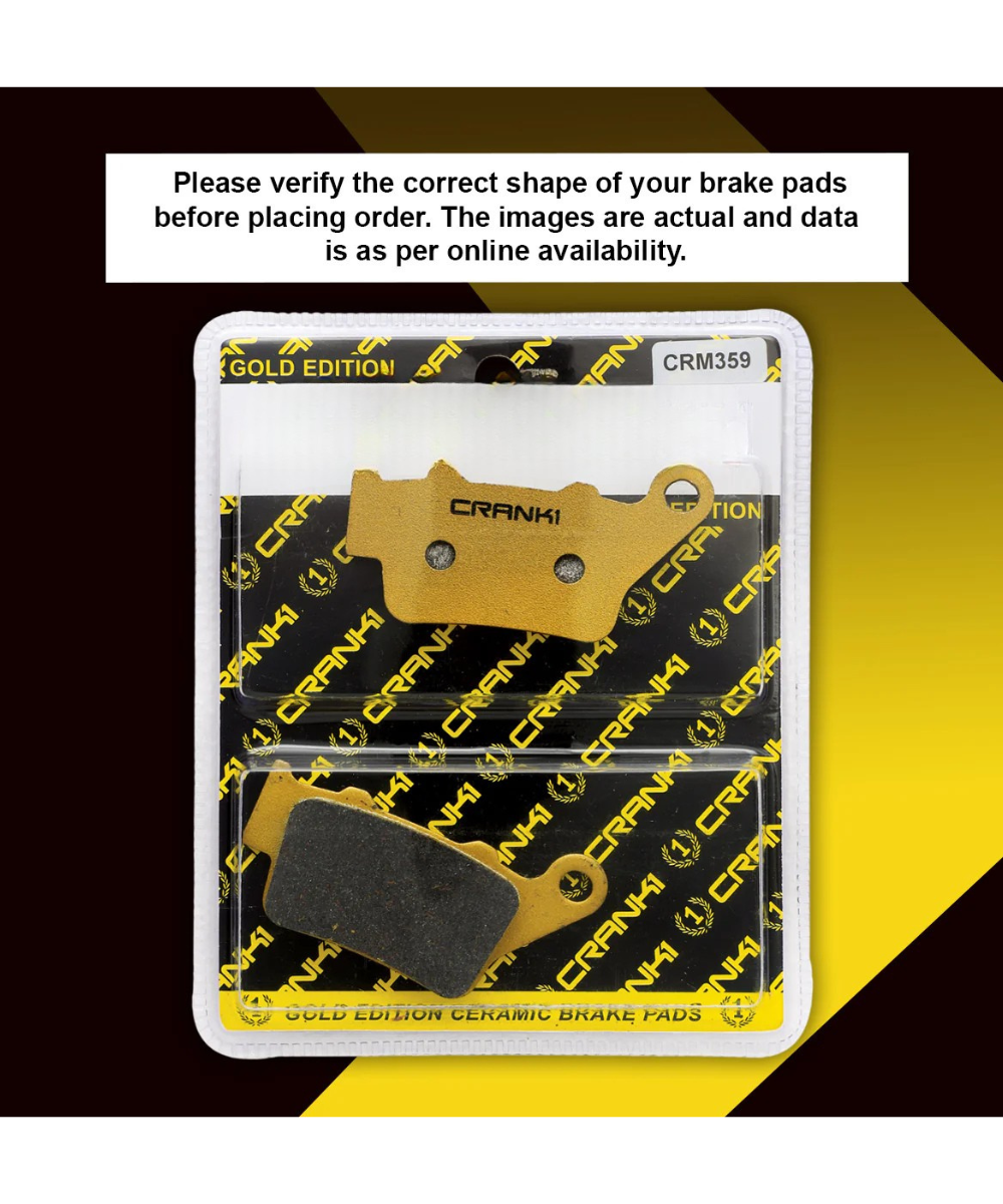 Crank1 Royal Enfield Himalayan 411 Ceramic Brake Pads