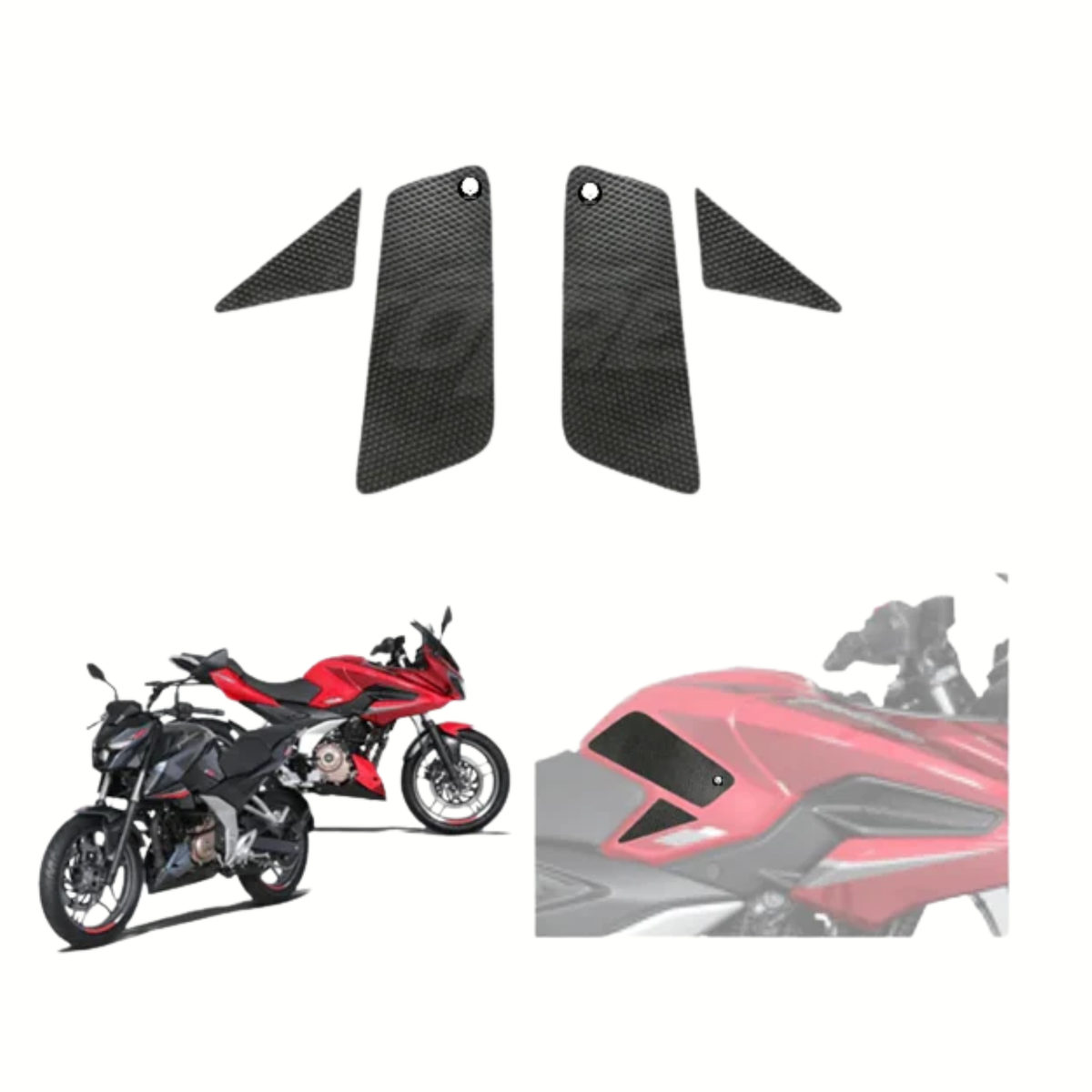 Mototrendz Bajaj Pulsar N250 / F250 Traction Pads