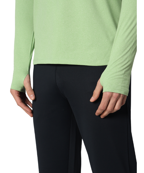 Reccy Men’s Nomadic Full Sleeves T Shirt - Green Tea