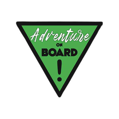 Adventure on Board Sticker