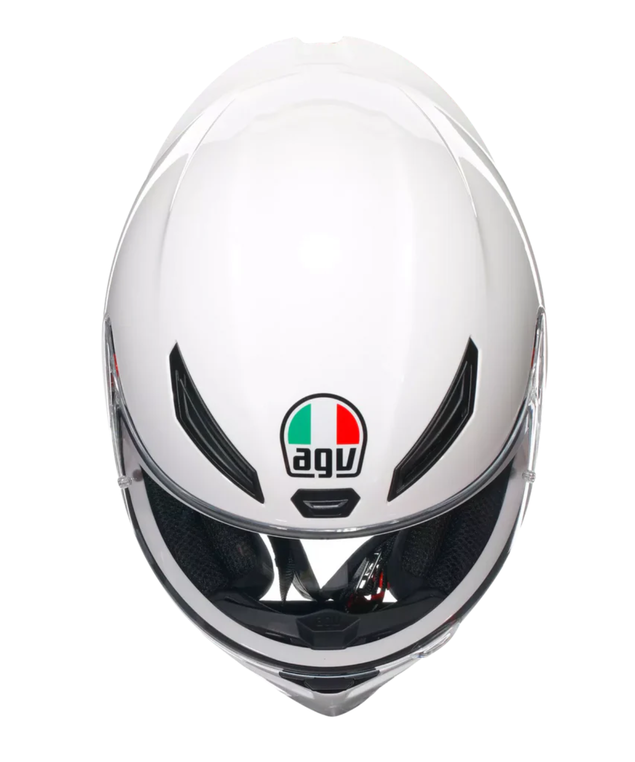 AGV K1 S Solid Helmet - Gloss White
