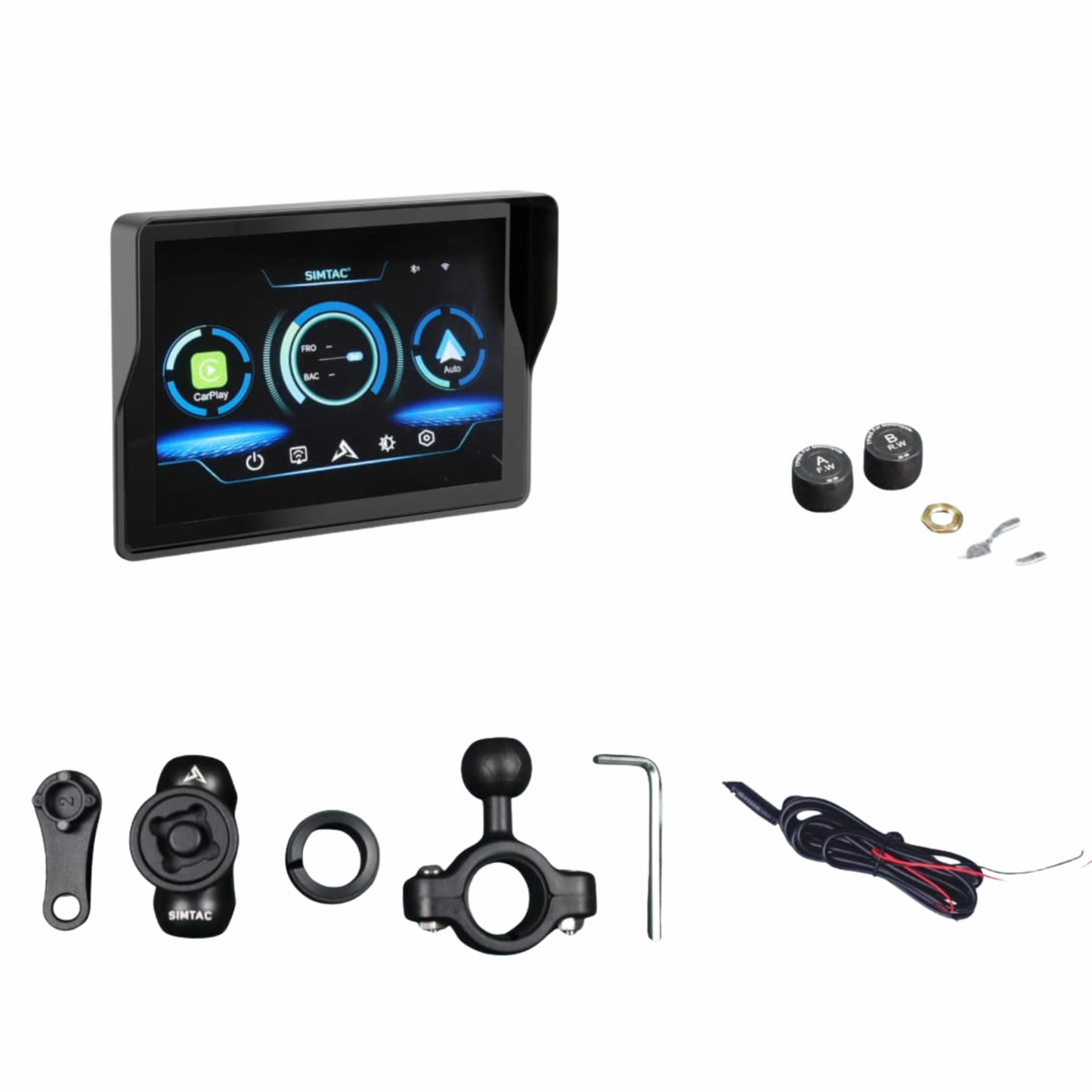 Simtac M2 Motorcycle Navigation 5.0 Inch IPS Screen (Only Screen)