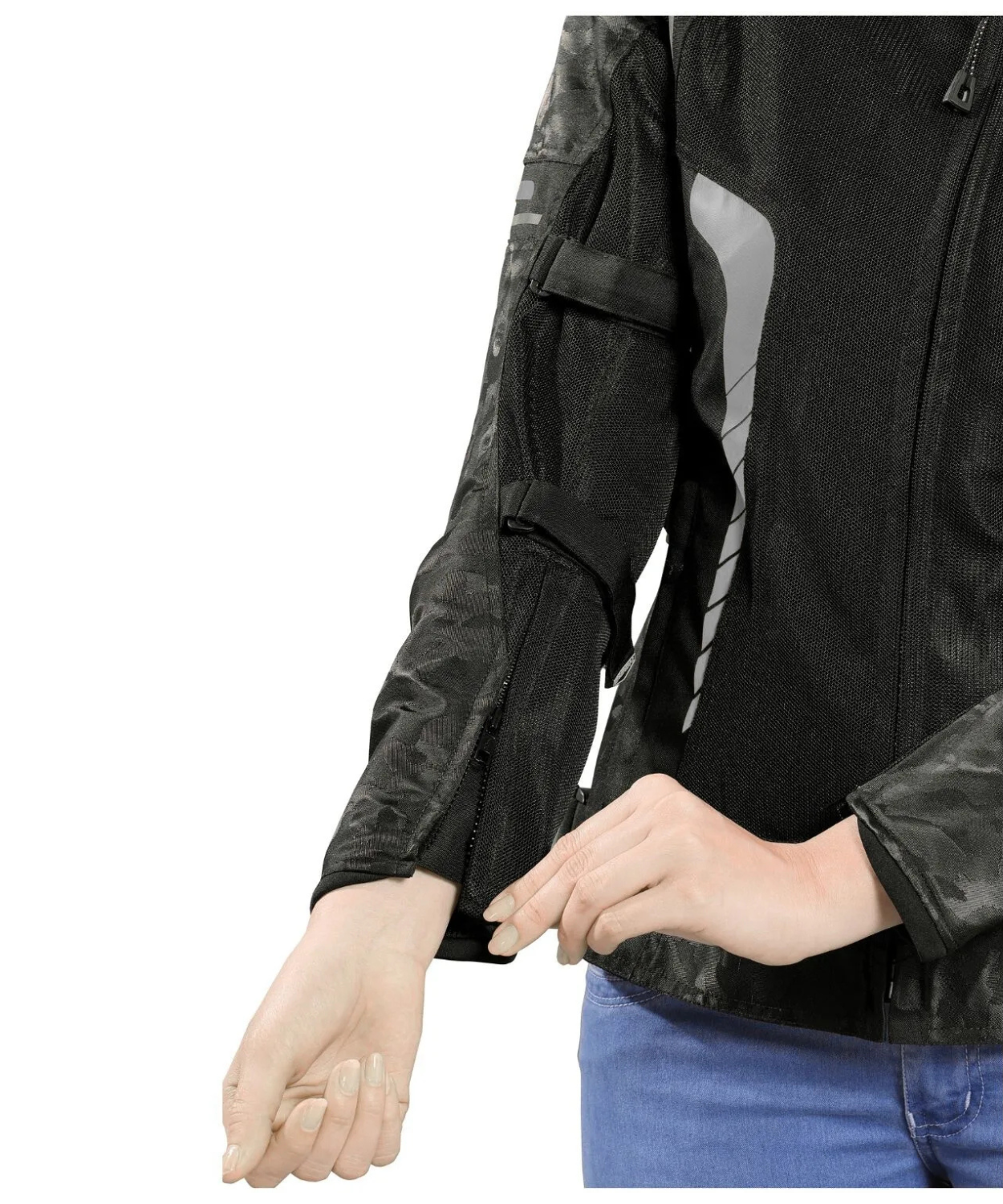 Bison ProGear Phoenix Women Riding Jacket - Hi-viz Grey