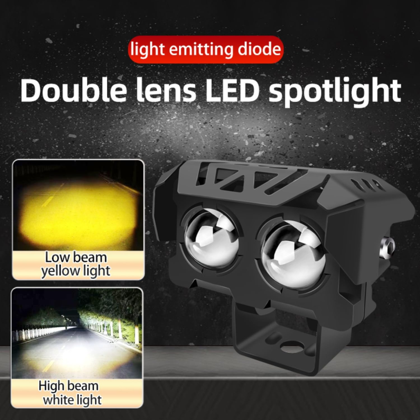 Yellowfin R9 Dual Lens LED Spotlight