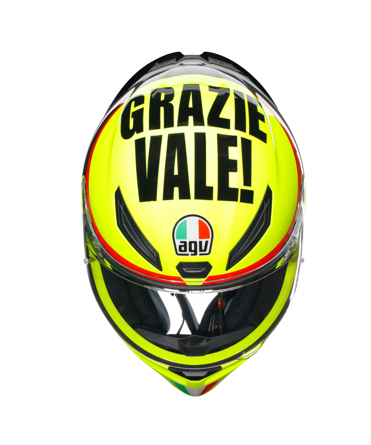 AGV K1S Grazie Vale 018 Helmet - Gloss Yellow Black