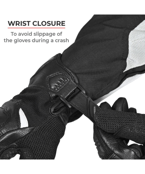 Viaterra Holeshot Summer Mesh Hybrid Gloves - Grey