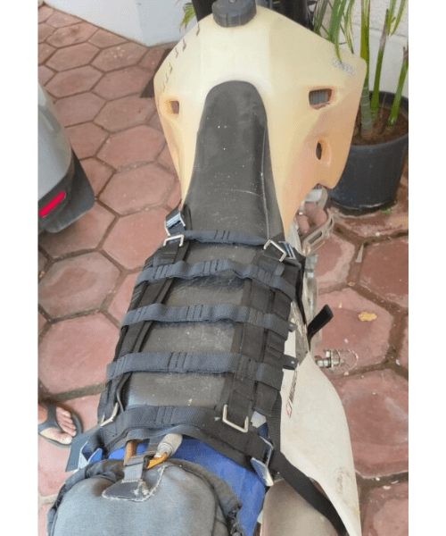 Treknride Motorcycle Soft Luggage Rack for Mounting Bags