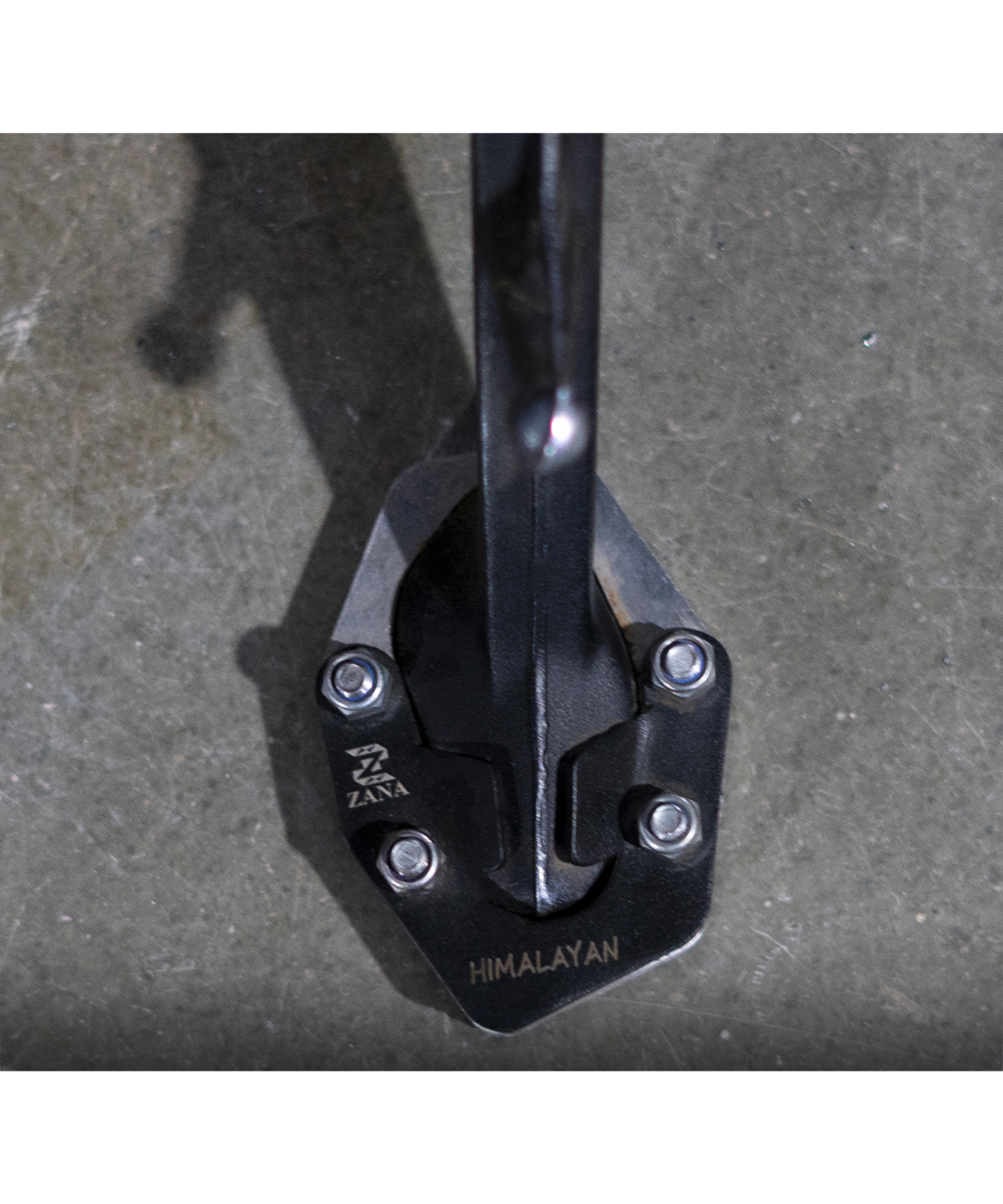 Zana Aluminium & Stainless Steel Side Stand Extender for Himalayan 450 - ZI-8431