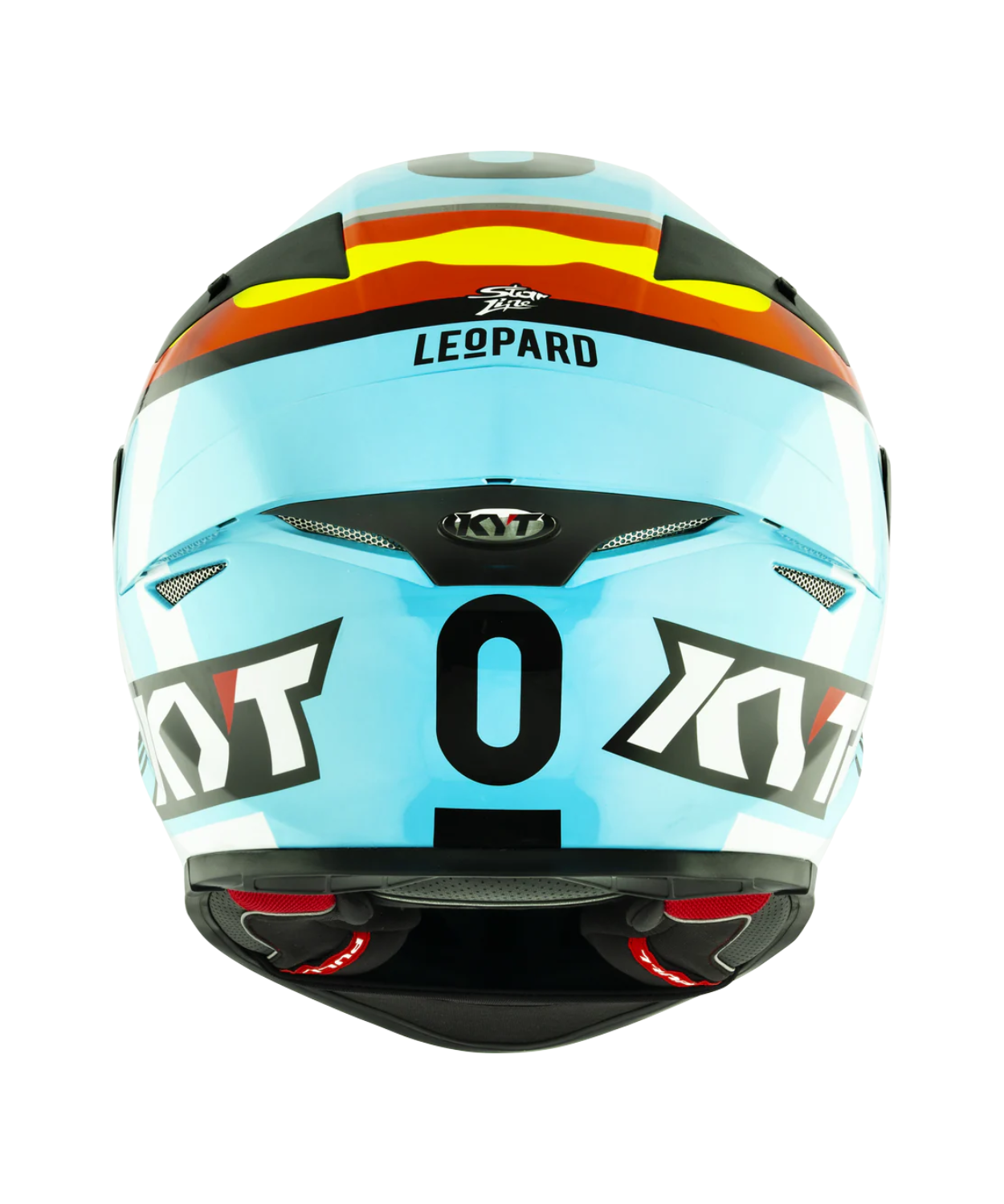 KYT TT-Revo Leopard Replica Spaniard Helmet Helmet - Gloss Blue