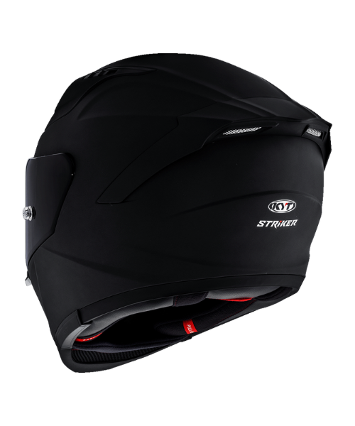 KYT Striker Plain Helmet - Matt Black