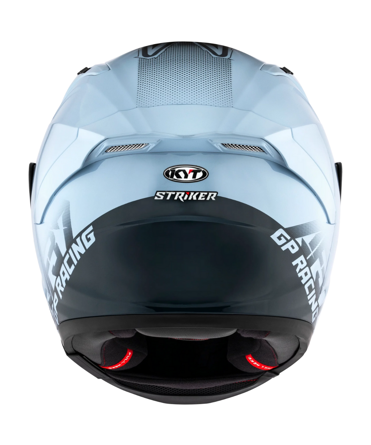 KYT Striker 2V AF37 Livery Full Face Helmet - Gloss Sea Blue - KYT Helmets