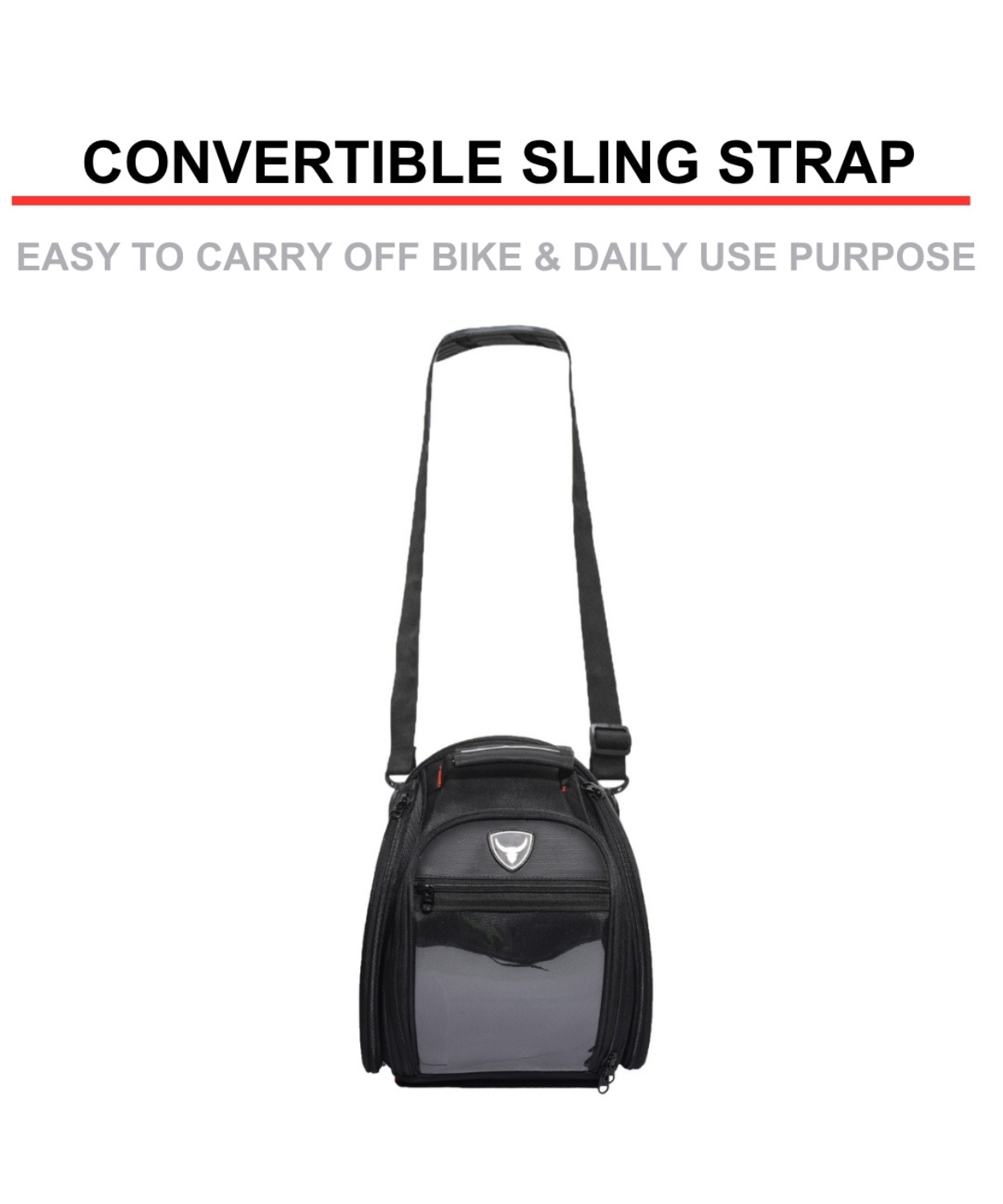 Bison ProGear Octapod Mini Magnetic 15L Tank Bag - Black