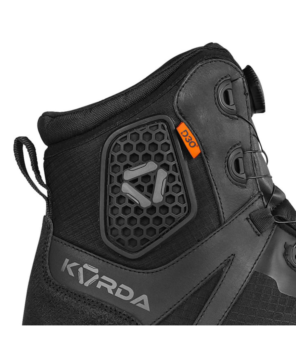 Korda Recon Moto Combat Riding Boot with D3O - Black