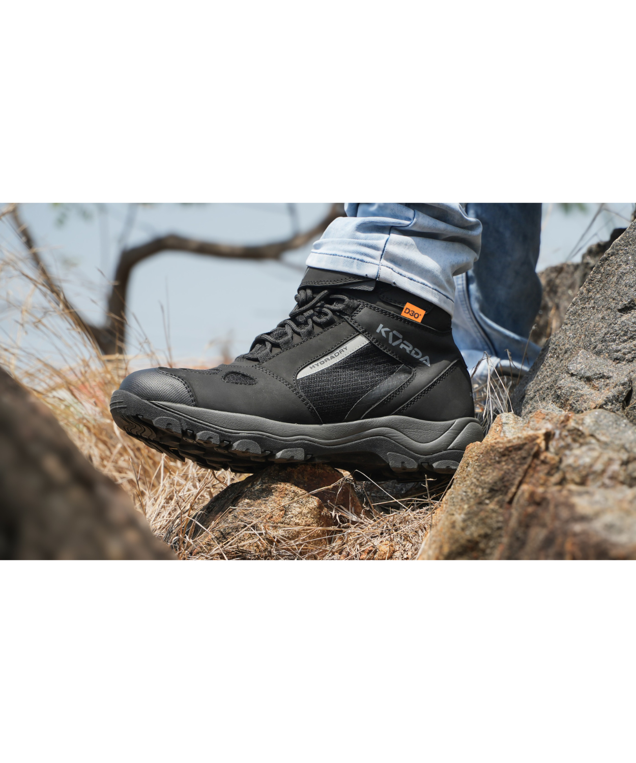 Korda Pathfinder Water Proof Riding Boot with D3O - Black