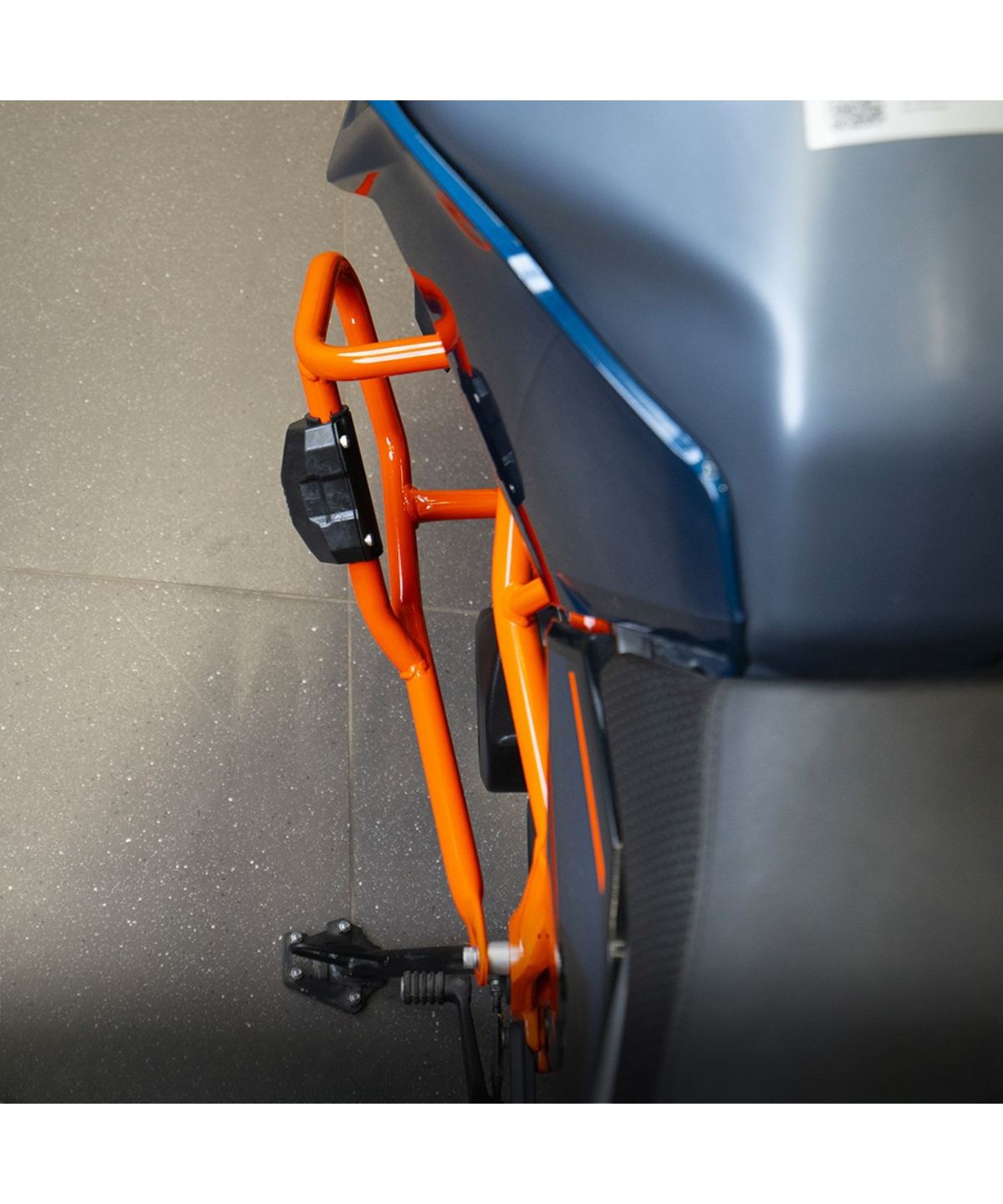 Zana KTM Duke Gen 3 Crash Guard with Puk Slider - Orange - ZI-8418 - Zana