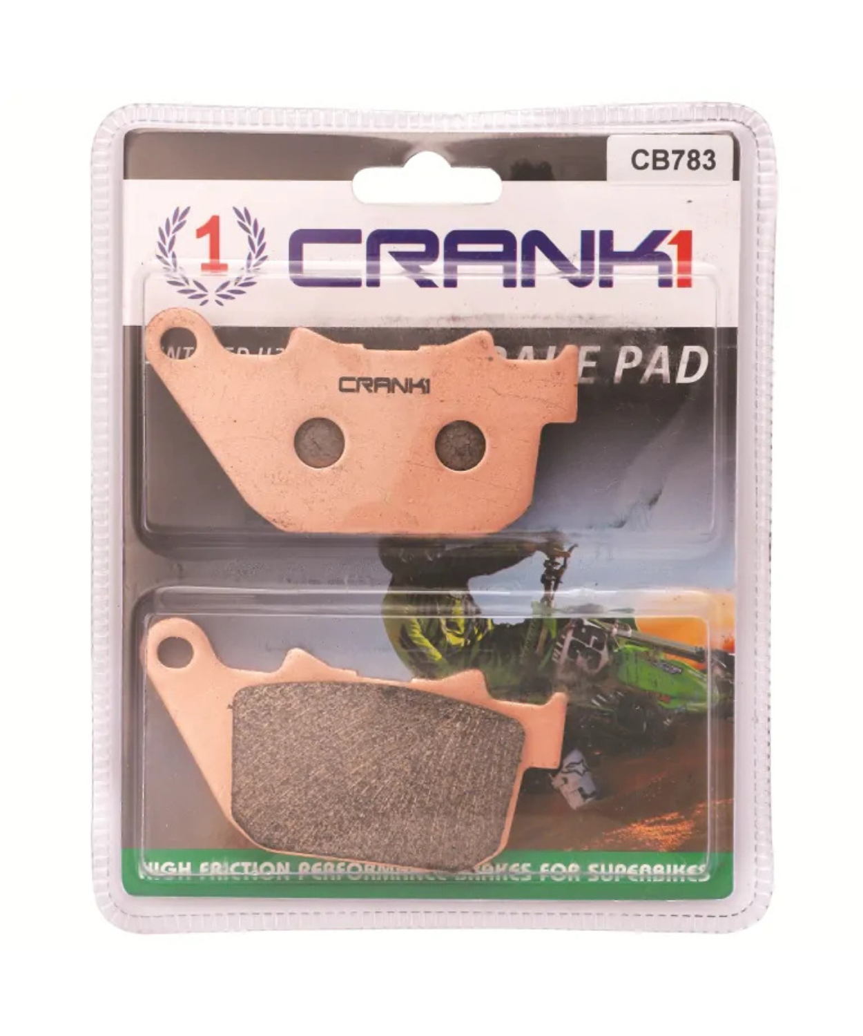 Crank1 Sintered Brake Pads - CB783