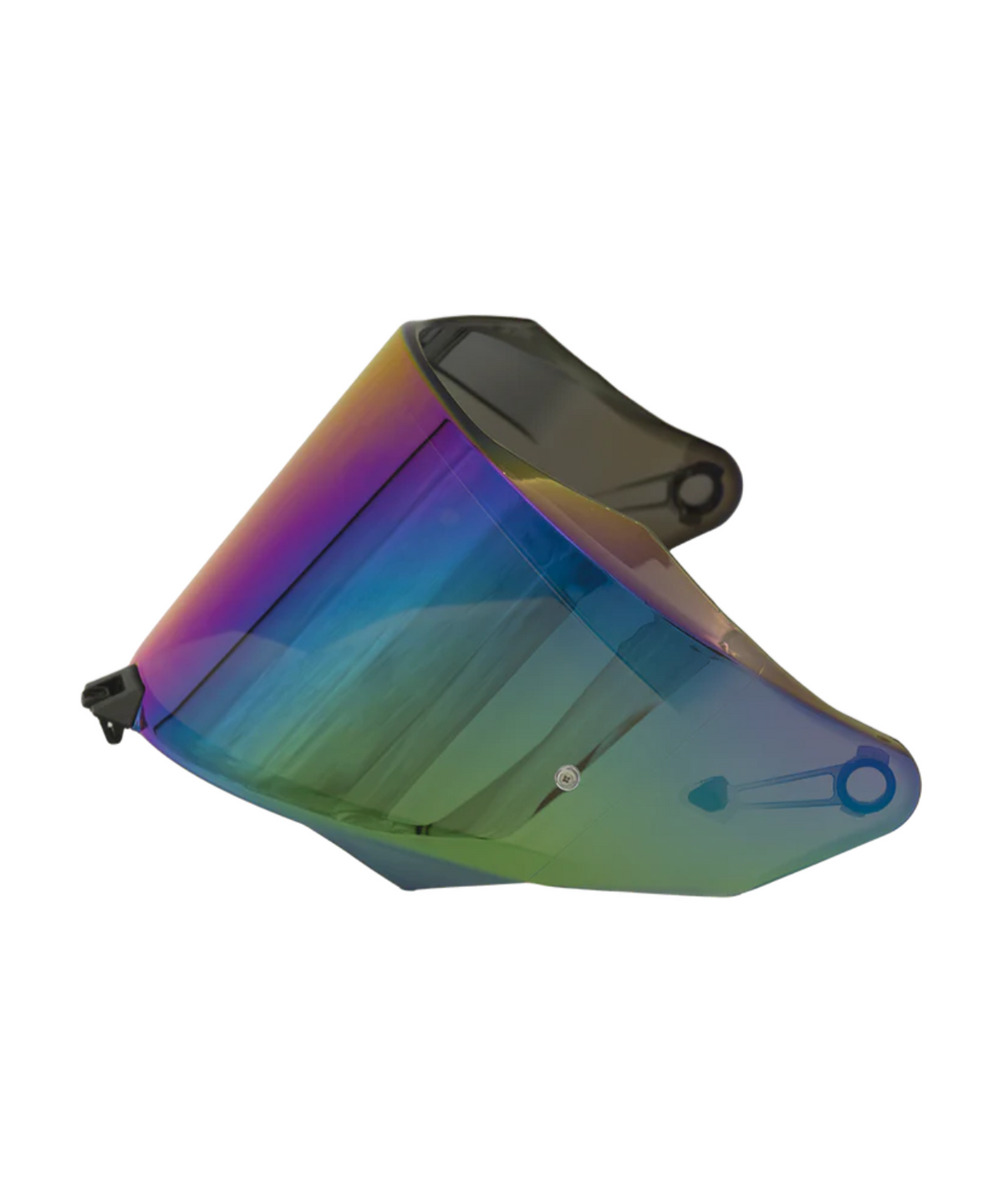 KYT Spare Visor for TT-Revo Helmets - Iridium Rainbow - KYT Helmets
