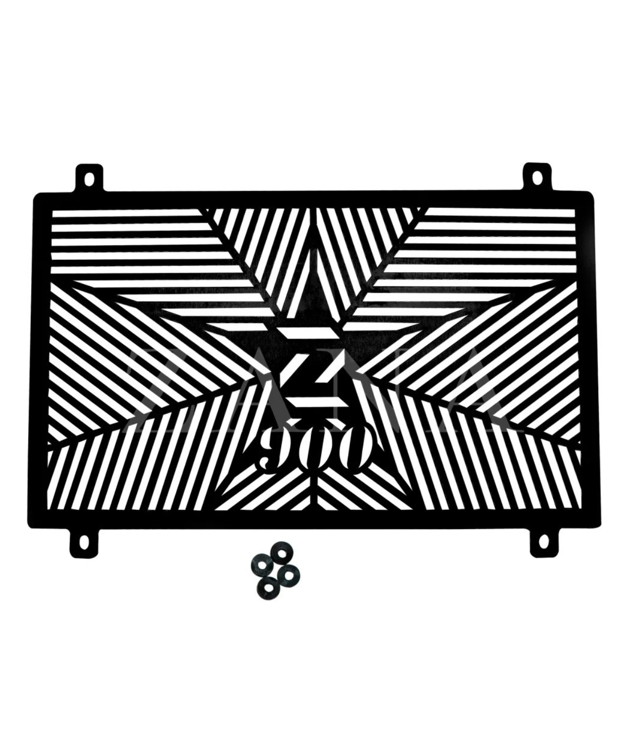 Zana Kawasaki Z900 (2017-2019) Radiator Grill - Black - ZI-6020 - Zana