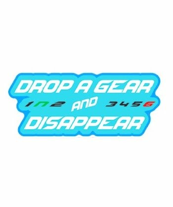Drop a gear sticker