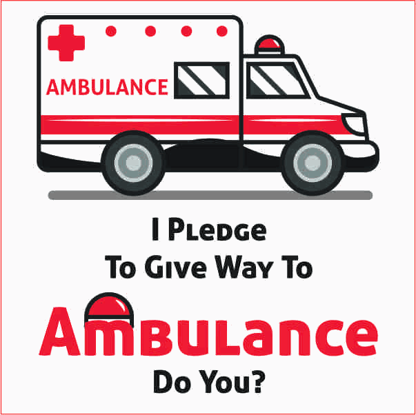 Way to Ambulence Sticker