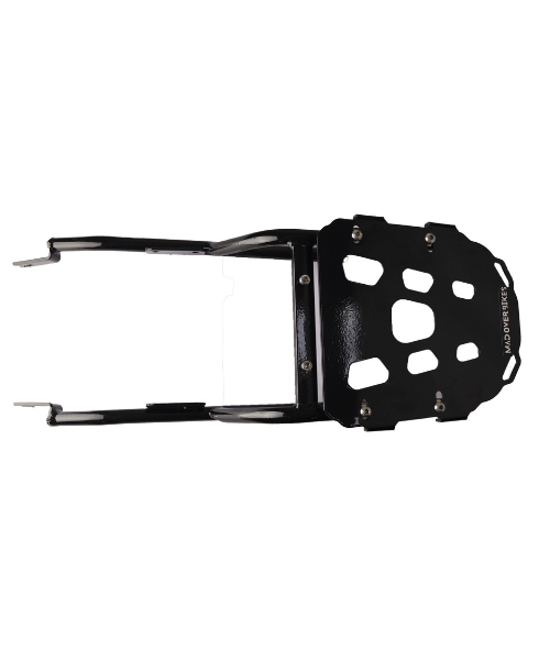 Mad Over Bikes Top Rack with Back Rest and Plate for RE Classic 350