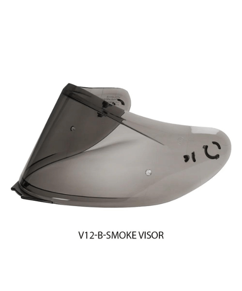 MT Helmet V12 Pinlock Ready Visor - Smoke