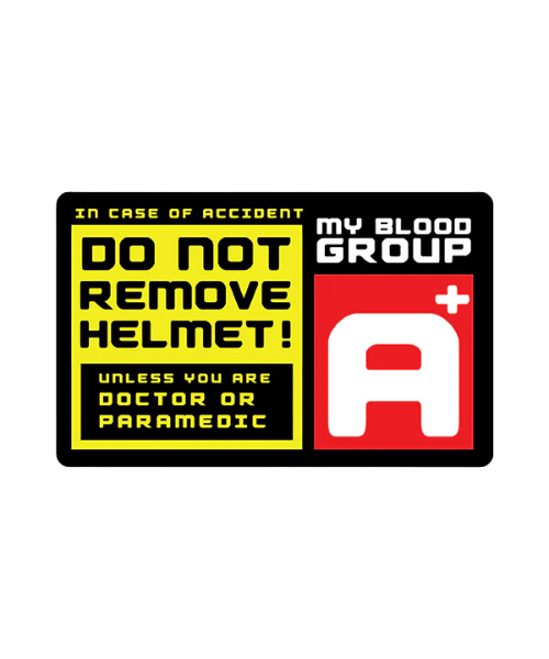 A Blood Group Sticker
