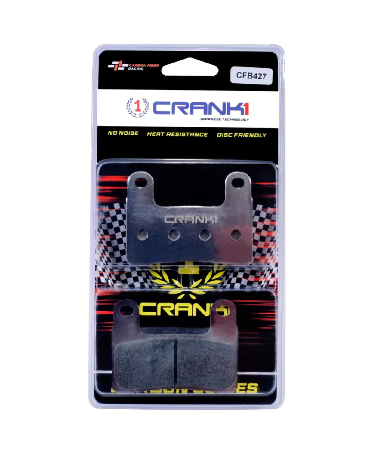 Crank1 Carbon Brake Pads - CFB427