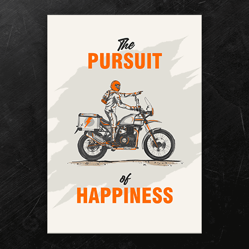 Pursuit of Happiness | A3 Poster
