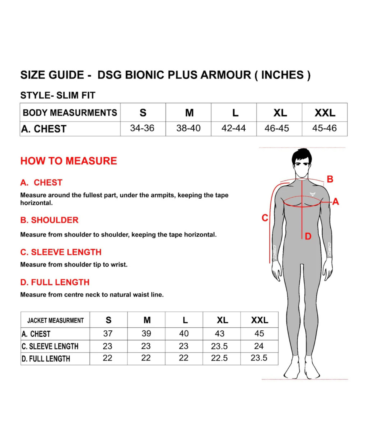 DSG Bionic Plus Armour - Black