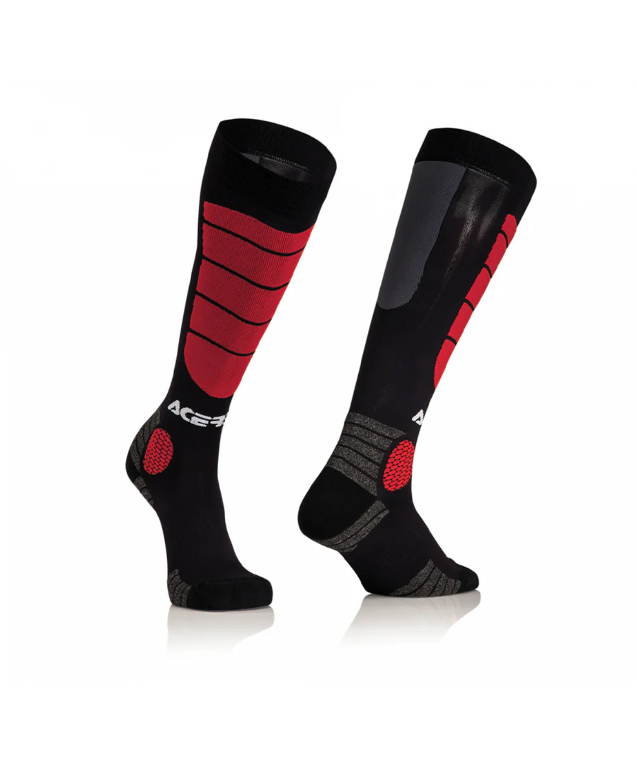 Acerbis Sock MX Impact - Black Red