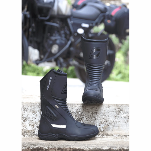 Solace XT Evo Pro Touring Riding Boots - Black