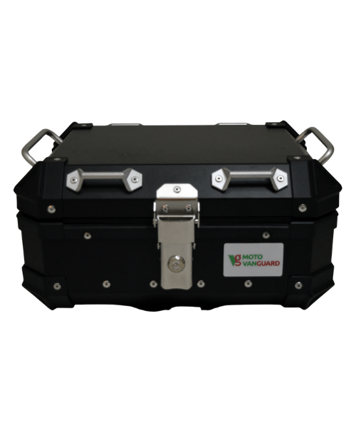 Moto Vanguard Aluminium Top Box 22 Ltr - Black