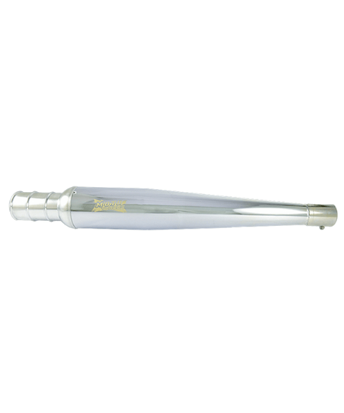 Moto Torque Beat Exhaust - Chrome