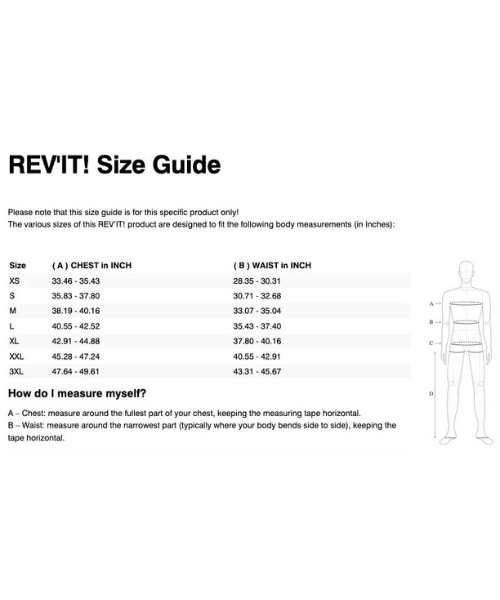 Rev’it! Nitric 3 H2O Rain Jacket - Black