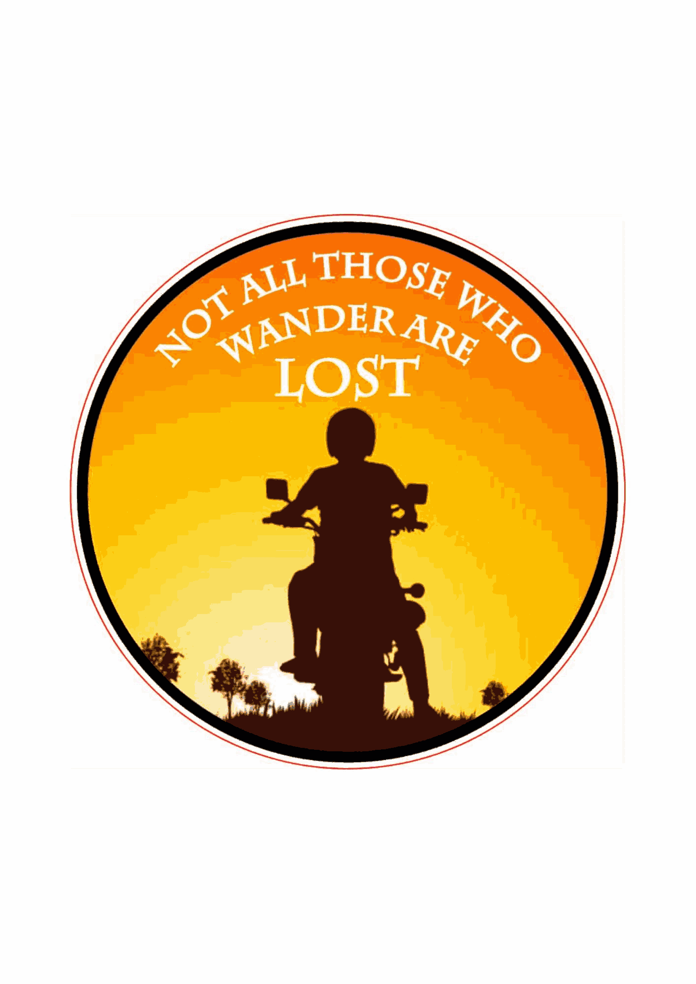 Wonder are not Lost Sticker