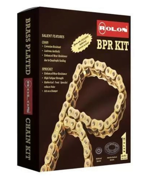 Buy Rolon Pulsar 200 NS Brass Chain Sprocket Kit – Bikester Global