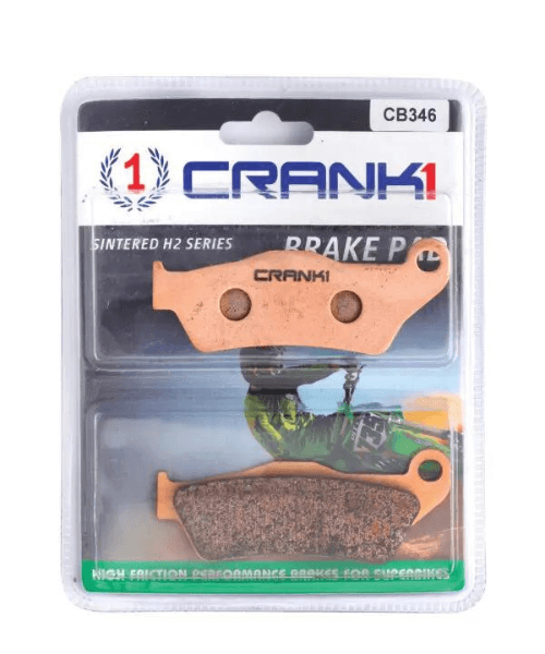 Crank1 Fully Sintered H2 Series Brake Pads for Harley Davidson???treet 750