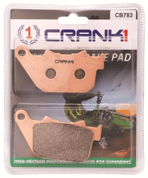 Crank1 Fully Sintered H2 Series Brake Pads for Harley Davidson???ron 883