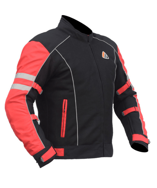 RR Gears Raptor Riding Jacket - Black Red