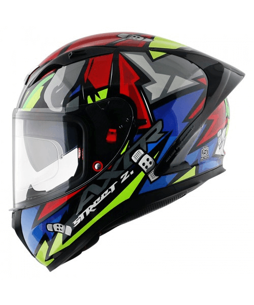 Axor Street Bobby Helmet - Black Red