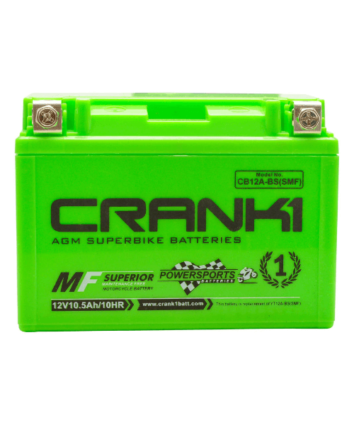 Crank1 Battery For Aprilia Tuono V4 1100CC Factory-CB12A-BS