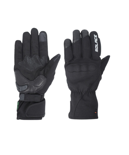 Solace Versadry V3 Waterproof Riding Gloves - Black