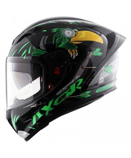 Axor Street Zazu Helmet - Black Green
