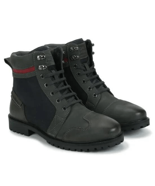 Royal Enfield Miler Riding Boots - Charcoal Navy