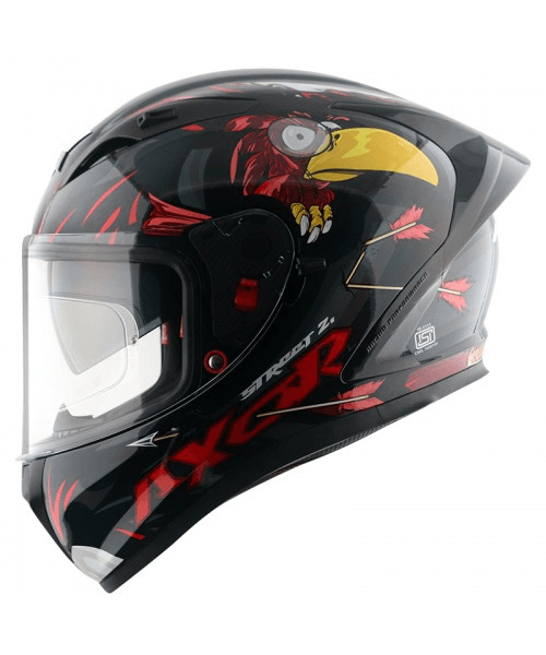 Axor Street Zazu Helmet - Black Red