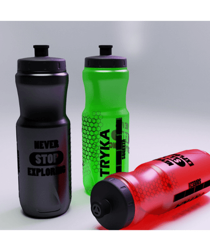 Tryka Gears Hydration Kit (Bottle + Clamp + Bottle Holder)