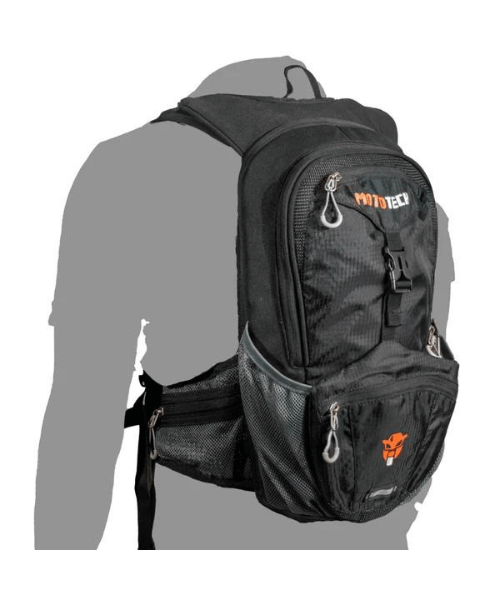 Mototech Stealth Hydration Backpack - 8L - Black